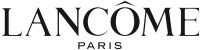Le logo de Lancôme Paris en lettres majuscules noires et grasses, avec un accent circonflexe sur le O de Lancôme et Paris écrit en dessous en caractères plus petits - un symbole chic que l'on retrouve souvent dans les espaces d'aménagement et de design d'intérieur de la ville de Montpellier.